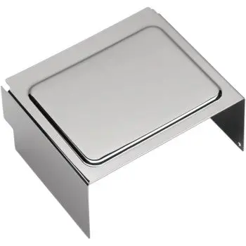 Drag Specialties Battery Cover Raised - Chrome Harley Davidson 1