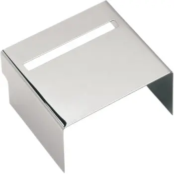 Drag Specialties Battery Cover - Smooth - Chrome Harley Davidson 1
