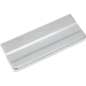 Drag Specialties Chrome Battery Top Cover – Fits Harley Fx / Fxe / Fxwg / Sportster (1971‑1996) – Vibration‑Cushioned – Chrome 1