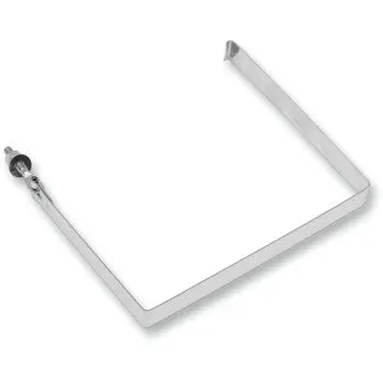 Drag Specialties Chrome Battery Cover Hold‑Down Strap – Fits Harley Sportster Xl (1998–2003) – Replaces Oem 66476‑98 1