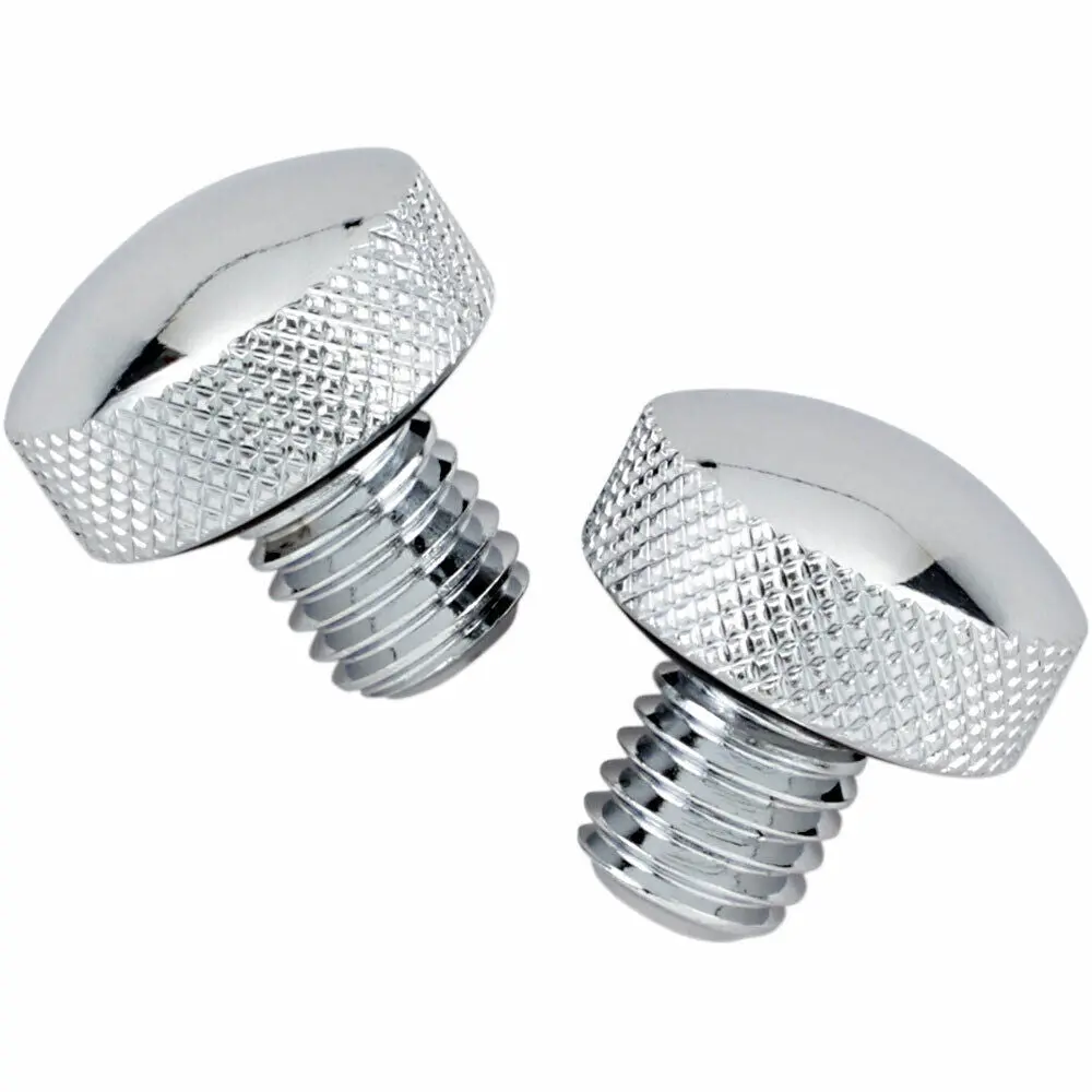 Drag Specialties Chrome Knurled Bolt Kit For 2000-07 Harley Softail Fxst Flst 1