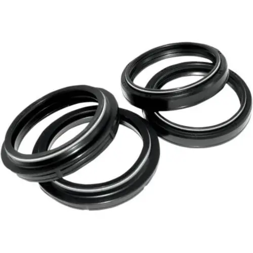 Drag Specialties Fork Seal / Dust Wiper Kit For Harley‑Davidson V‑Rod, Buell Models — 41 Mm X 54.5 Mm X 11 Mm 1