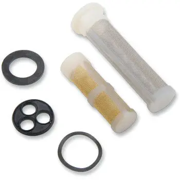 Drag Specialties 0705‑0099 Petcock Rebuild Kit  Screens, Viton Seal, Washer & Gasket 1