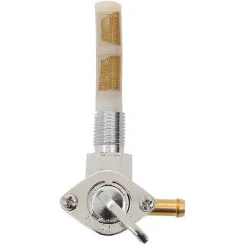 Drag Specialties 0705-0201 1/4" Npt Petcock Fuel Petcock - 90° - Chrome 1