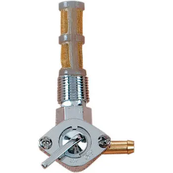 Drag Specialties Ds-390217 3/8" Npt Fuel Petcock Late-Style Valve - 90° - 3/8" Npt 1