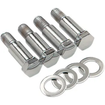 C-80-127H Softail Chrome Shock Mounting Hardware Bolts Washers Kit '84-'99 Softail 1