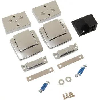 Drag Specialties Tour‑Pak Latch Hardware Replacement Kit For Harley Touring 1997‑2013 – Replaces Oem 3597, 3598, 6‑32, 6029 – Fits Tour‑Pack Models 1