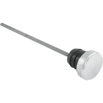 Drag Specialties 0710-0121 Custom Oil Dipstick - Peaked - Chrome - Touring Harley 1