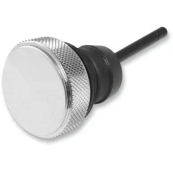 Drag Specialties 0710-0146 Custom Oil Dipstick - Peaked - Chrome - Softail 1