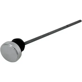 Drag Specialties 0710-0150 Custom Oil Dipstick - Peaked - Chrome - Dyna Harley 1
