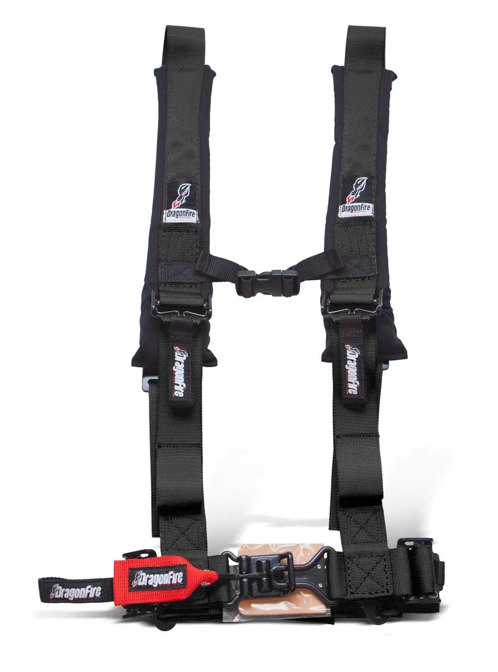 Dragonfire Racing Seatbelt Harness Restraints  H Style, 4-Point, 2" Buckle 1