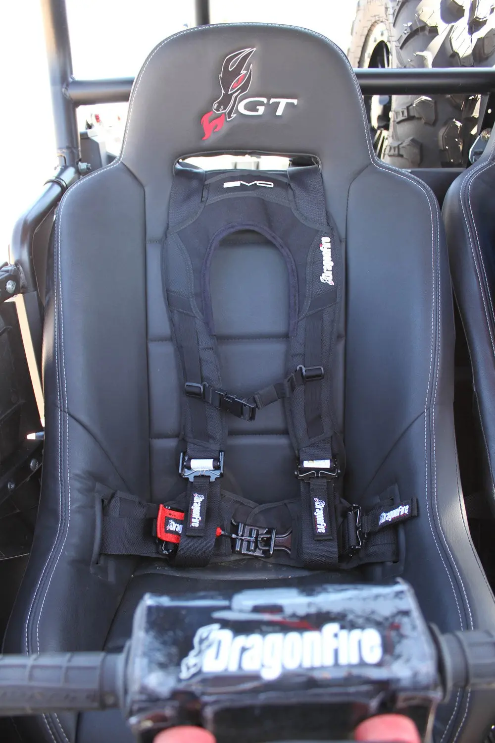 Dragonfire Racing # 14-0040 Evo Seatbelt Body Contoured Safety Harness 1