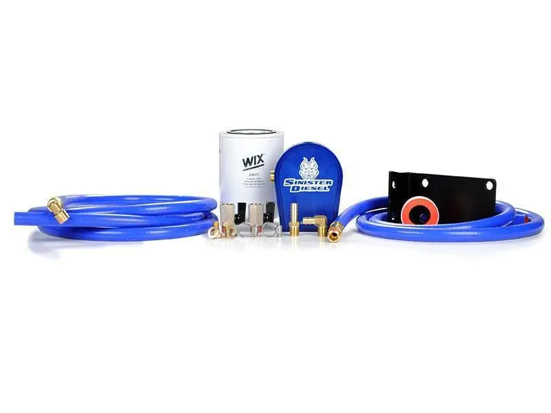 Sinister Diesel | 2007.5-2012 Dodge Ram 6.7L Cummins Coolant Filtration System With Wix Filter 1