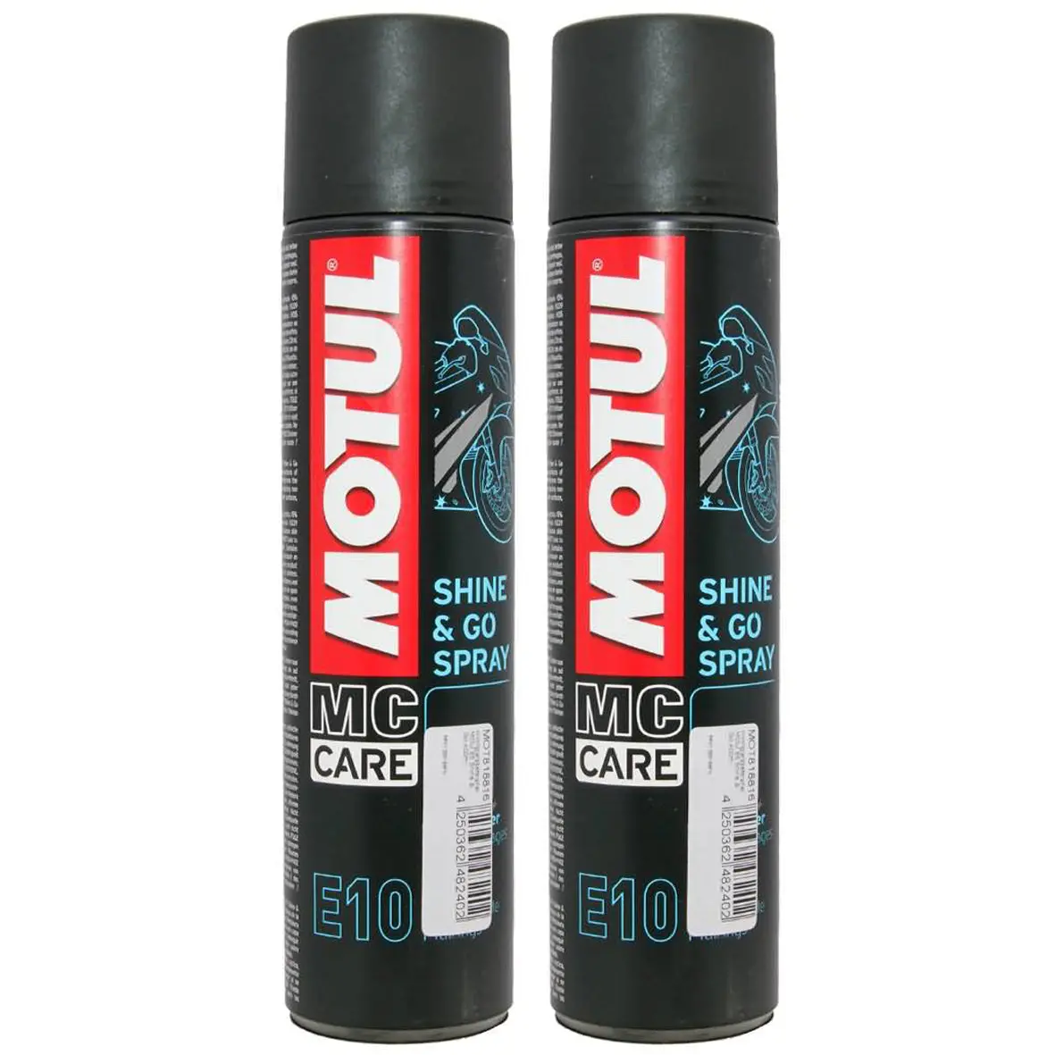 *Multi-Pack* Motul E-10 Shine & Go Spray (2 X 400Ml) 1