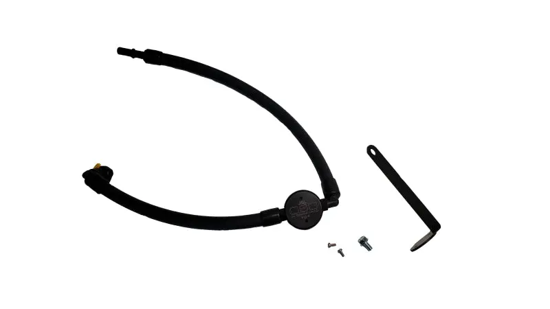 J&L | 2021.5-2024 Ford Bronco 2.3L Ecoboost Oil Separator 3.0 Passenger Side - Black Anodized 1