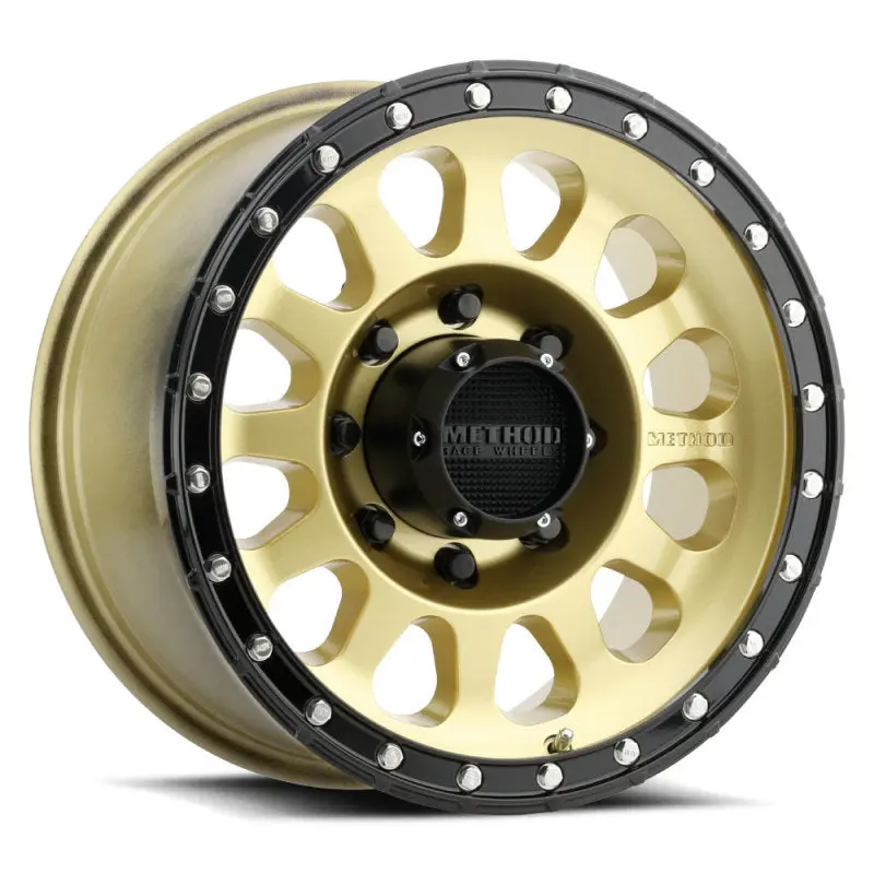 Method | Mr315 18X9 +18Mm Offset 8X180 130.81Mm Cb Gold/Black Street Loc Wheel 1