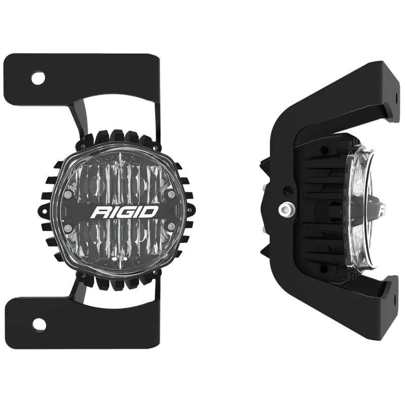 Rigid Industries |  2018+ Jeep Wrangler Jl Rubicon Steel Bumper 360-Series 4 Inch Led Sae J583 Fog Light - White (Pair) 1