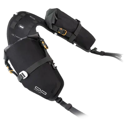 Giant Loop Zip Mojavi Saddlebag – 12L Rackless Adv / Dual‑Sport Zippered Saddlebag 1