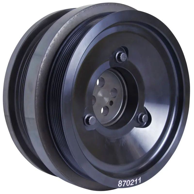 Fluidampr | 2003-2007 Ford 6.0L Power Stroke Dual Alternator Steel Externally Balanced Damper 1