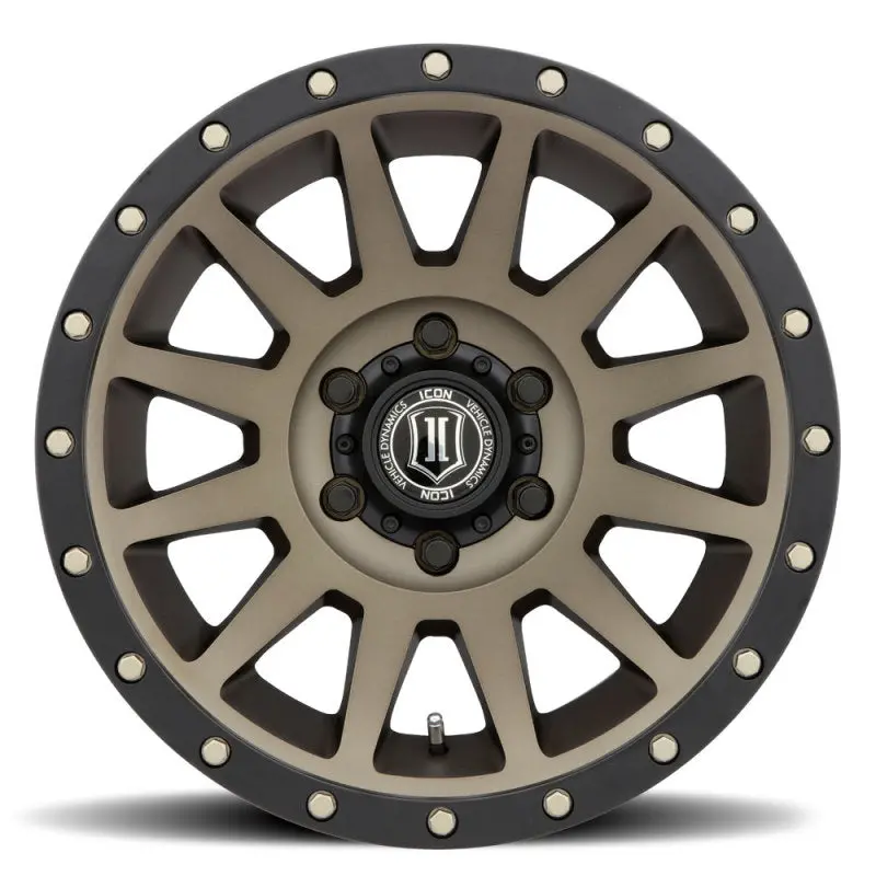 Icon Compression 18X9 6X135 6Mm Offset 5.25In Bs Bronze Wheel 2