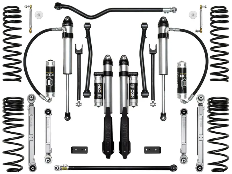 Icon 2020+ Jeep Gladiator 2.5In Stage 7 Suspension System (Billet) 1