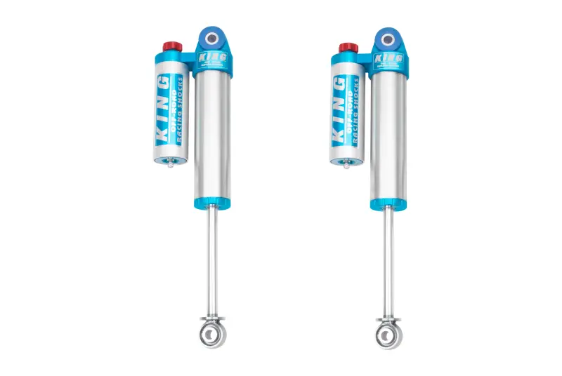 King Shocks | 2012+ Isuzu D-Max Rear 2.5 Piggy Hose Reservoir Shock With Adjuster - Pair 1