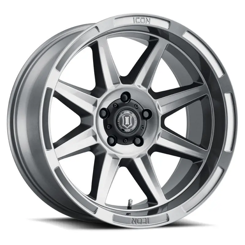 Icon Bandit 20X10 6X5.5 -24Mm Offset 4.5In Bs Gunmetal Wheel 1