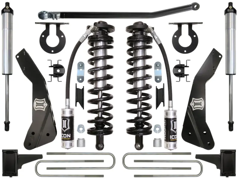 Icon 11-16 Ford F-250/F-350 4-5.5In Stage 2 Coilover Conversion System 1