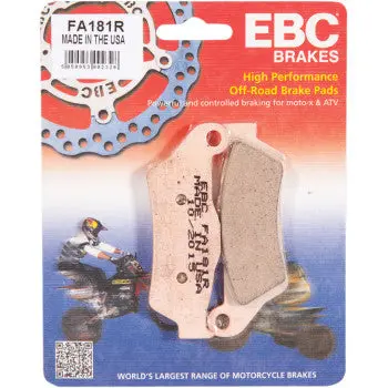 Ebc Fa181r Long-Life Sintered "R" Brake Pads Set 1