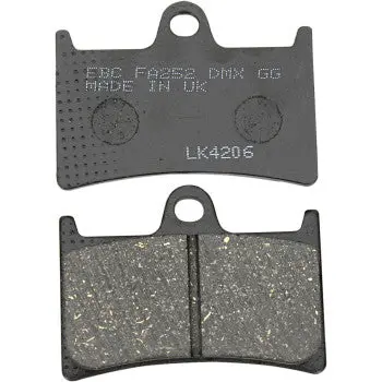 Ebc Fa252 Organic Base "Fa" Brake Pads Set 1