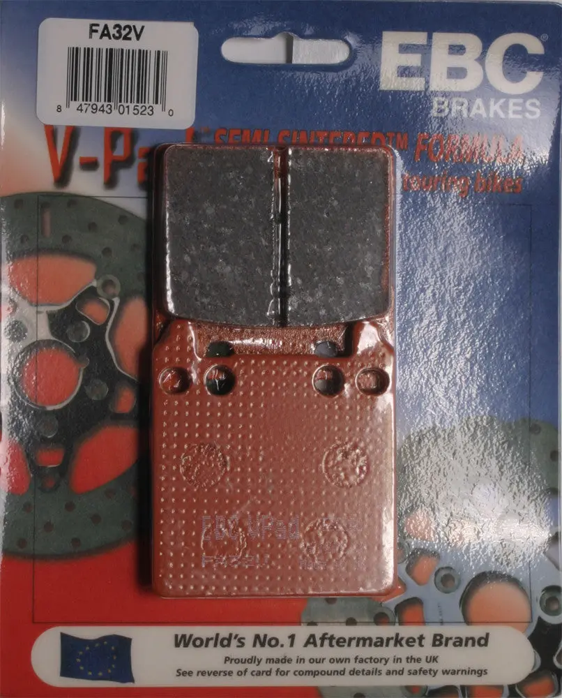 Ebc Fa32v Semi-Sintered "V" Brake Pads Set 1