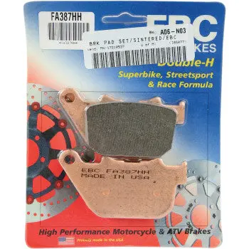 Ebc Fa387hh Sintered Metal Harley / Buell Brake Pads Set 1