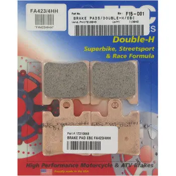Ebc Fa423/4Hh Sintered "Hh" Brake Pads Set 1