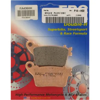 Ebc Fa436hh Sintered "Hh" Brake Pads Set 1