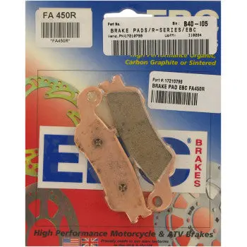 Ebc Fa450r Long-Life Sintered "R" Brake Pads Set 1