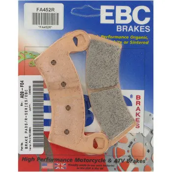 Ebc Fa452r Long-Life Sintered "R" Brake Pads Set 1