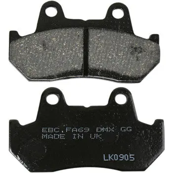 Ebc Fa69 Organic Base "Fa" Brake Pads Set 1