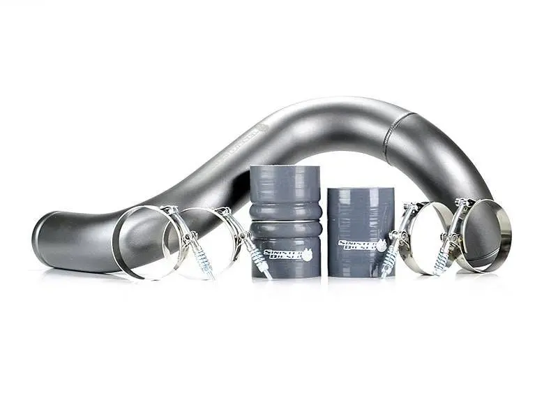 Sinister Diesel | 2003-2007 Ford 6.0L Power Stroke Cold Side Charge Pipe - Gray 1