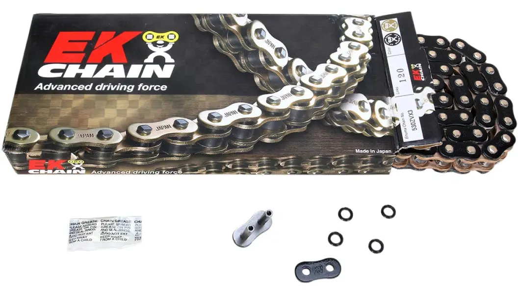 Ek Zvx3 530 Sealed Extreme Motorcycle Sportbike Series Drive Chain Black 120L 120 Links 1