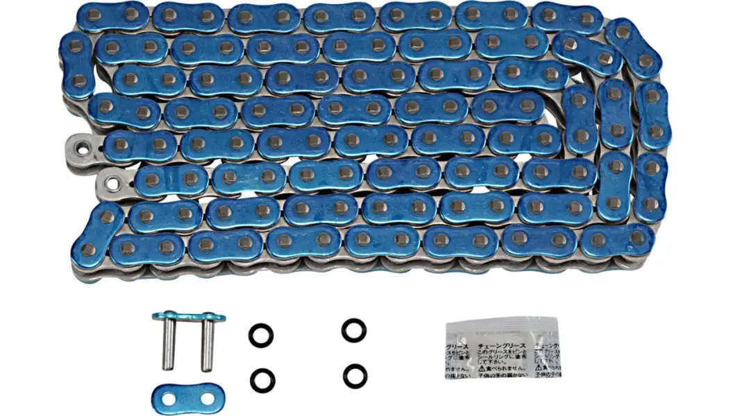 Ek Zvx3 530 Sealed Extreme Motorcycle Sportbike Series Drive Chain Metallic Blue 120L 120 Links 1