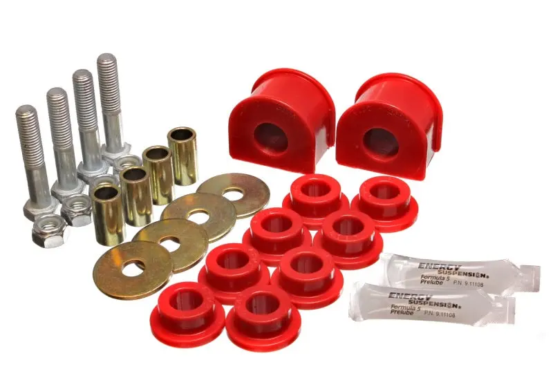 Energy Suspension Red Rear Sway Bar Bushing Kit With End Links – Fits 1999–2004 Ford F-150 Lightning (2Wd) 1