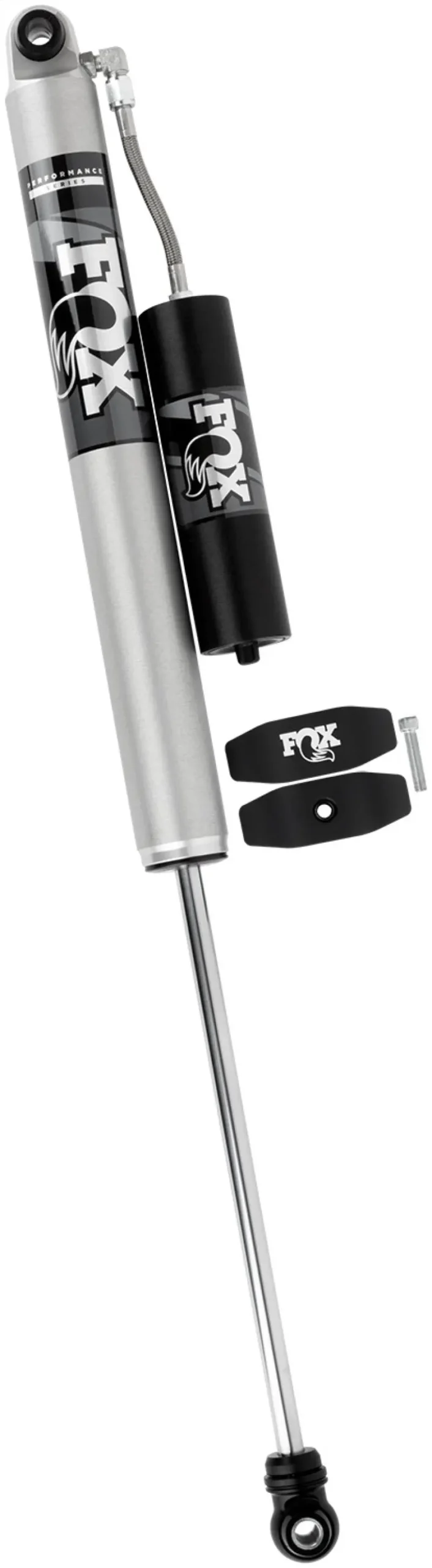 Fox | 2017-2023 Ford Super Duty 2.0 Performance Series Smooth Body Remote Reservoir Rear Shock | 4-6 Inch Lift 1