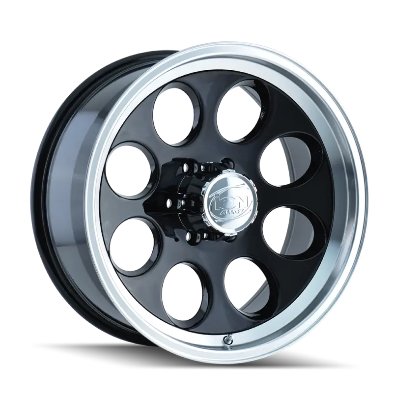 Ion Type 171 15X10 / 5X139.7 Bp / -38Mm Offset / 108Mm Hub Black/Machined Wheel 1