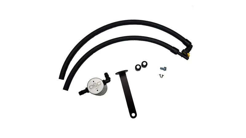 J&L | 2021-2021.5 Ford Bronco 2.3L Ecoboost Passenger Side 3.0 Oil Separator - Clear Anodized 1