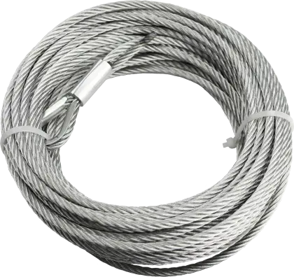 Kfi Replacement Winch Steel Cable – 3/16" X 45.9' – Fits 2500‑3500 Lb Winches – Direct Replacement For Kfi A2500 / A3000 1