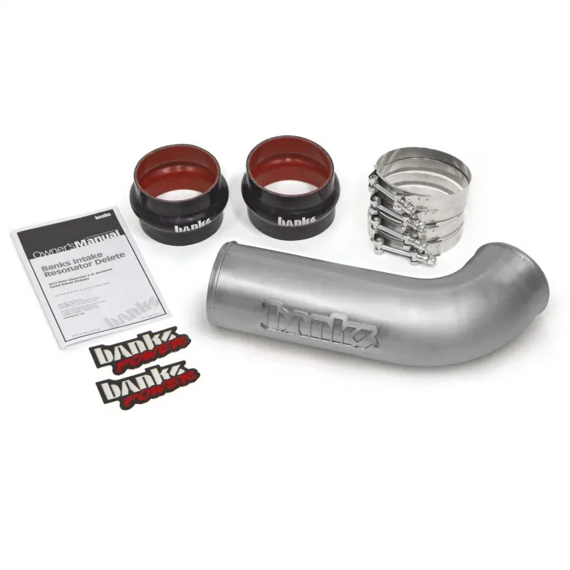 Banks Power | 2017-2019 Gm 2500 / 3500 6.6L L5p Intake Resonator Delete System - Natural Finish *Discontinued* 1