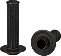 Firepower “Control” No‑Waffle Lock‑On Mx Grips Fits Twist Throttle Only – Motorcycle / Dirt Bike – 6 Throttle Cams 1