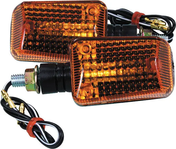 Fire Power Mini Motorcycle Marker Light Kit Black 1