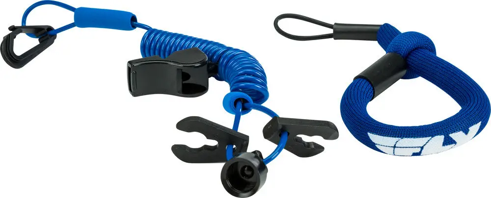 Universal Pwc Ultra Cord Floating Life Vest Lanyard With Whistle Jet Ski Boating 1