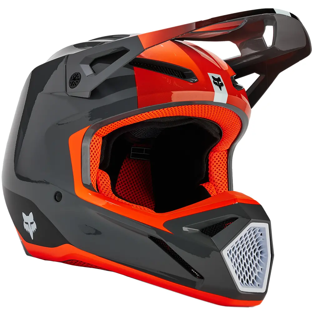 Fox Youth V1 Ballast Helmet (Grey) 1
